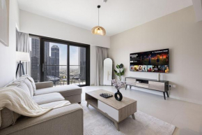 LUXE | 2BR | Sea & City View | 5 Min to Dubai Mall